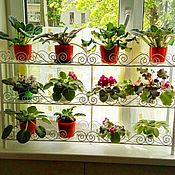Цветы и флористика handmade. Livemaster - original item Shelf for window sill flower openwork. Handmade.