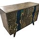 Stand made of solid elm wood with epoxy resin fills, Dressers, Belgorod,  Фото №1