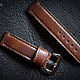 Заказать Ремешок для часов, кожа. GM Leather. Ярмарка Мастеров. . Ремешок для часов Фото №3