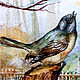 "Зимние пташки", " Winter's dicky-bird". Картины. Наталья Блинова / Natalia Pancake (grace1997). Ярмарка Мастеров.  Фото №5