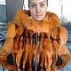 Курточка из меха лисы. Шубы. Creative workshop 'Bagira'. Ярмарка Мастеров.  Фото №5