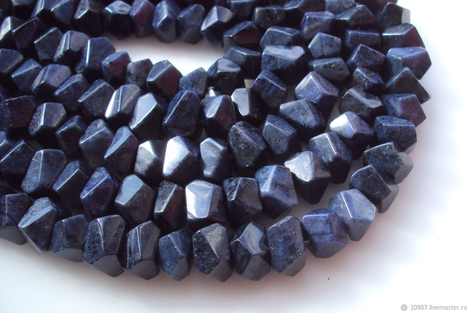 38см Дьюмортьерит – купить на Ярмарке Мастеров – LLEHURU | Бусины, Москва