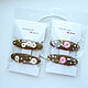 Order 2pcs Hairpins Click-clack - Roses. annetka-ann (annetka-ann). Livemaster. . Hairpins Фото №3