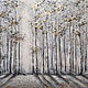 Interior painting silver forest with birches in the sun. Pictures. kartina-sochi. Online shopping on My Livemaster.  Фото №2