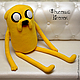 Adventure Time Джейк большой (80 см). Мягкие игрушки. Тамара Богословская (Никитина) (Flamelf). Ярмарка Мастеров.  Фото №4