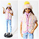 Set for Barbie, FR: fur vest, hat and scarf. Clothes for dolls. Art Studio Edelweiss. Online shopping on My Livemaster.  Фото №2