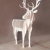 Для дома и интерьера handmade. Livemaster - original item Rack: Deer. Handmade.