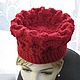 Order Takes women's red. SNS-ROSTOV. Livemaster. . Berets Фото №3