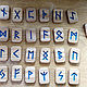 Ash runes with blue. Runes. SilverWood Workshop. My Livemaster. Фото №4