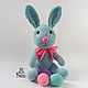 Toy plush Bunny Trot knitted plush toy rabbit. Stuffed Toys. vyazunchiki-lz (vyazunchiki-lz). My Livemaster. Фото №6
