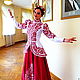 Красный цветок русский народный костюм, Костюмы, Москва,  Фото №1