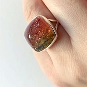 Украшения handmade. Livemaster - original item Rings: with tourmaline 