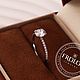 Помолвочное кольцо с бриллиантом 1 карат. Кольцо помолвочное. FROLOF JEWELRY. Ярмарка Мастеров.  Фото №4