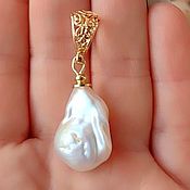 Украшения handmade. Livemaster - original item Necklace  with  pearl. Handmade.