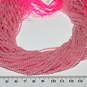 Материалы для творчества handmade. Livemaster - original item Rose quartz 4 mm, beads ball with cut. Handmade.