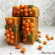 Soap from scratch 'Buckthorn berry'. Soap. mastersoap. Online shopping on My Livemaster.  Фото №2