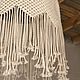 Абажур люстра бохо сканди макраме. Элементы интерьера. kabira_interior_light/дизайнерский свет. Ярмарка Мастеров.  Фото №4