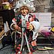Баба Яга шарж. Интерьерная кукла. Алла Солончук (allasolo). Ярмарка Мастеров.  Фото №6