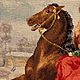 Вышитая крестом картина «Зимняя прогулка». Картины. Svetlana-4cj. Интернет-магазин Ярмарка Мастеров.  Фото №2