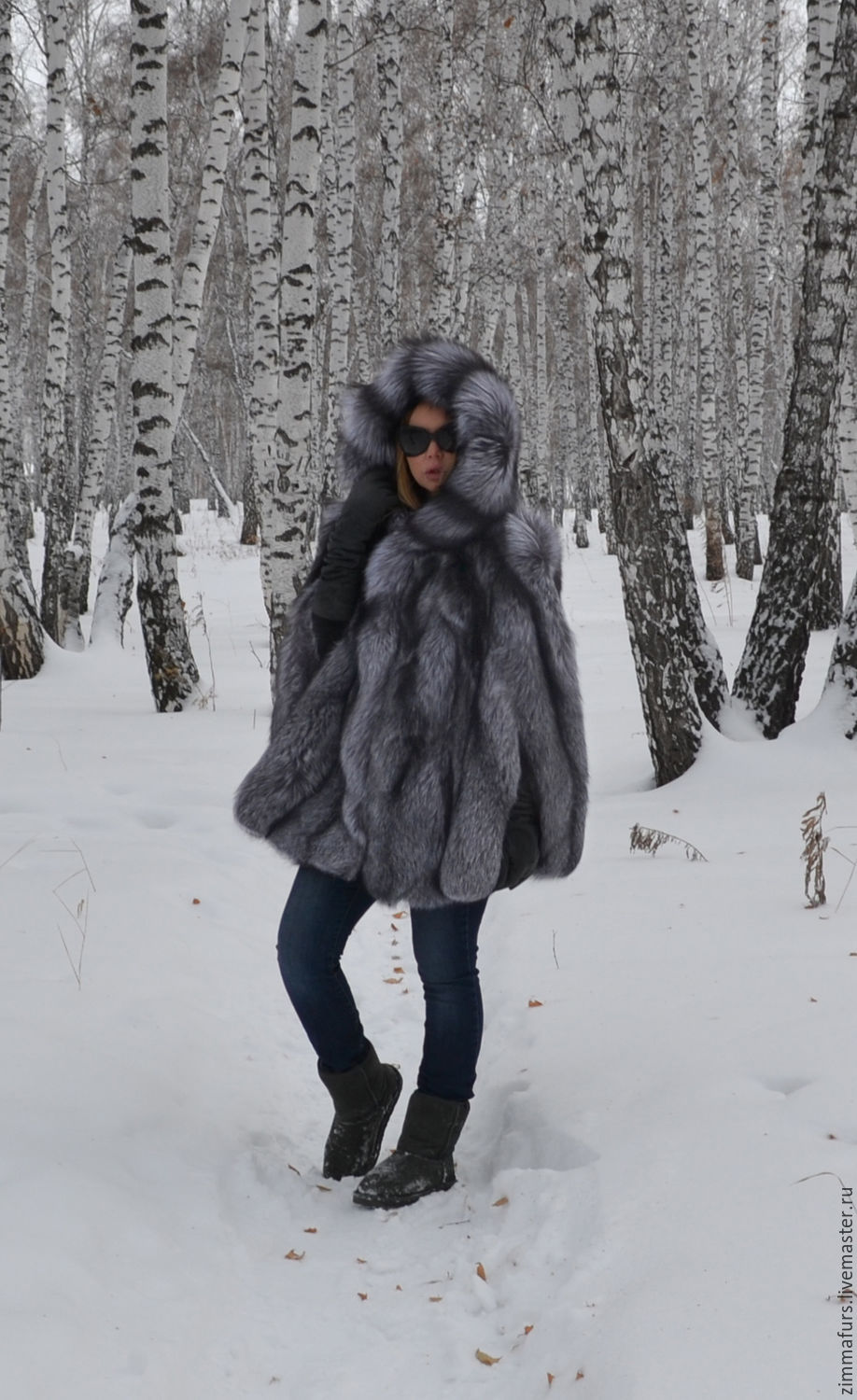 Elena furs чернобурка