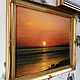 Sunset on the island of Crete, Greece. Pictures. Винтаж, куклы , картины /dolls&paintings. My Livemaster. Фото №6