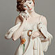 Винтаж: Мечтательница Giuseppe Armani Florence Capodimonte статуэтка 1374F. Статуэтки винтажные. Kunst Galerie. Ярмарка Мастеров.  Фото №5