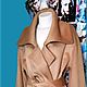 Пальто в стиле Maxmara "Camel". Пальто. Лана КМЕКИЧ  (lanakmekich). Ярмарка Мастеров.  Фото №4