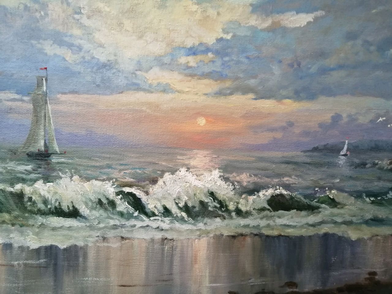 Море в картинах современных художников