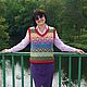 Knitted Rainbow vest. Vests. lissan. Online shopping on My Livemaster.  Фото №2