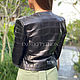 Women's Crocodile Leather Jacket. Outerwear Jackets. exotiqpython. My Livemaster. Фото №6