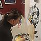 Большая картина 70 х 70 см картина зебра в стиле поп арт. Картины. Art of genius (oikos). Ярмарка Мастеров.  Фото №5