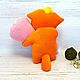 Will Not Give Up! Soft toy plush red cat with sausage. Stuffed Toys. Dingus! Funny cats and other toys. My Livemaster. Фото №4