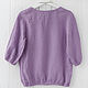 Lavender blouse made of 100% linen. Blouses. etnoart (etnoart). My Livemaster. Фото №5