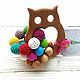 Teething toy 'Three ring', Teethers and rattles, Bryansk,  Фото №1