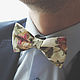 Bow tie with floral pattern, Butterflies, Kharkiv,  Фото №1