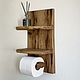 Toilet paper holder in Loft style 'Stand Rustic', Holders, Ivanovo,  Фото №1