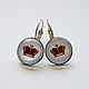 Earrings Crown (earrings). Earrings. Linda (LKdesign). Online shopping on My Livemaster.  Фото №2