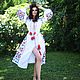 Vyshyvanka Maxi Dress Boho Linen Dress Ukrainian embroidery, Dresses, Sevastopol,  Фото №1