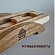  Подсвечник из дерева 3 свечи. Подсвечники. Резной дом НН. Интернет-магазин Ярмарка Мастеров.  Фото №2