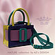 Сумка кожаная Crossbody Multicolor I, Сумка через плечо, Москва,  Фото №1