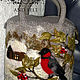 Felted bag 'Winter', Classic Bag, St. Petersburg,  Фото №1