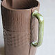Заказать Фактурный кувшин. NVCeramic. Ярмарка Мастеров. . Кувшины Фото №3
