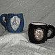 'My knight'. Mug ceramic, Mugs and cups, St. Petersburg,  Фото №1