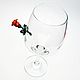 Бокал для вина Шери с красной розой. Бокалы. Wowglass-ru. Ярмарка Мастеров.  Фото №4