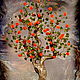 Деревья из натуральных камней. хризолит,коралл Камелия, Деревья, Новосибирск,  Фото №1