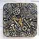 Часы Стимпанк (steampunk) Бесплатная доставка Настенные часы Строитель, Часы классические, Ахтырский,  Фото №1