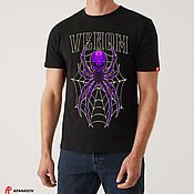 Мужская одежда handmade. Livemaster - original item Venom T-shirt. Handmade.
