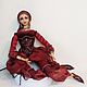 Заказать  Восточная красавица. VA Dolls. Ярмарка Мастеров. . Будуарная кукла Фото №3