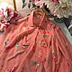 Винтаж:  Костюм шелковый Escada 48 р юбка и блуза 100% silk. Костюмы винтажные. Vintage Rоmance (marina-fox). Ярмарка Мастеров.  Фото №6