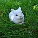 Кролик из шерсти, Элементы интерьера, Новосибирск,  Фото №1